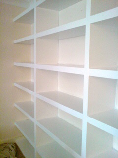 alcove shelves